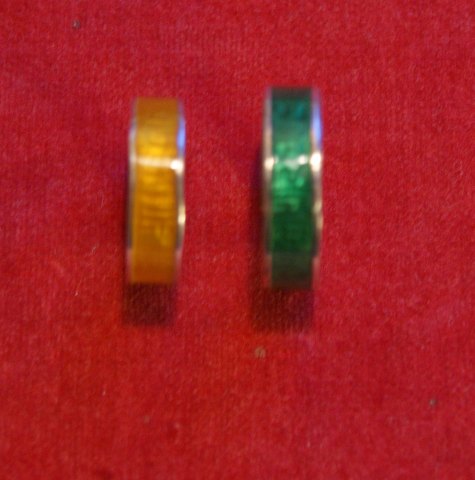 Bestellnummer: sm-Ring 925S med gul emalje