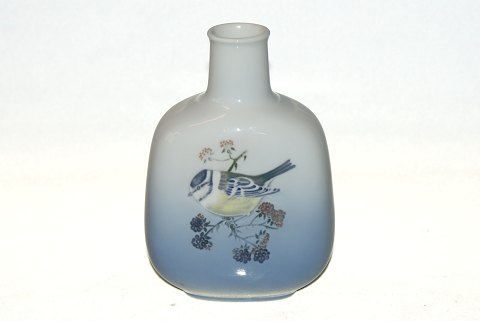 Royal Copenhagen Vase with Great Tit