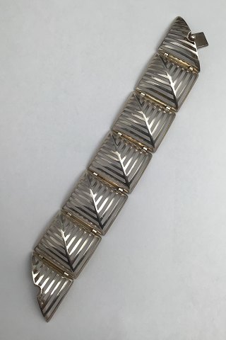 Georg Jensen Sterling Sølv Armbånd No. 389 Nanna Ditzel