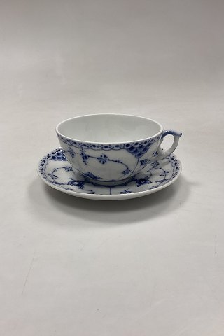 Royal Copenhagen Blue Flute Half Lace Large Tea Cup No. 656