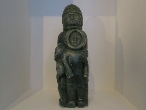 Greenland
Large soap stone figurine by artist Lorentz Josefsen