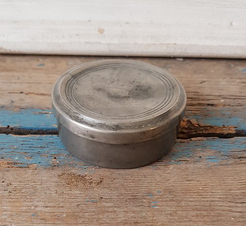 Antique pewter box