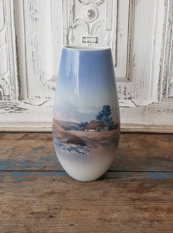 Lyngby vase with landscape motif no. 101-2 / 76