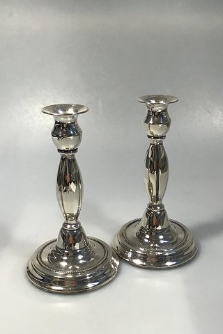 Silverplated Candlesticks(2)