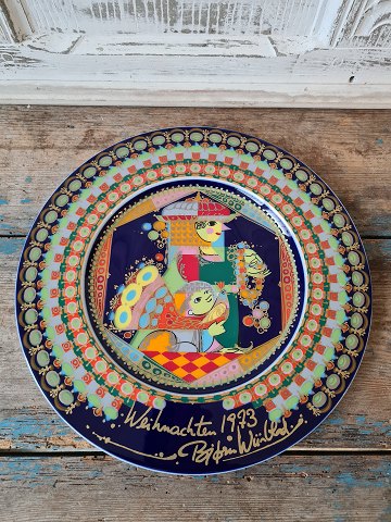 Bjørn Wiinblad Rosenthal Christmas plate 1973