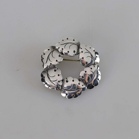 N.E. From broche
bladkrans
Sterling