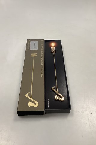 Georg Jensen Golden Christmas Lyseholder - Saxofon 1996