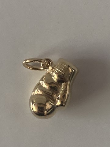 Boxing glove pendant #14 carat gold
Stamped 585