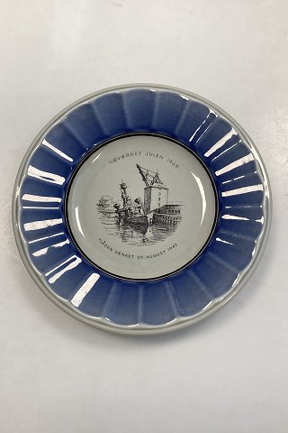 Royal Copenhagen / Aluminia Søværnets Juleplatte 1968