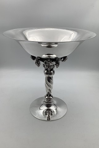 Georg Jensen Sterling Silver Large Footed Grape Bowl No 264A