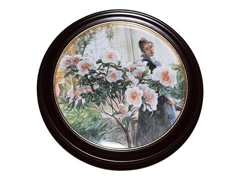 Royal Copenhagen Carl Larsson plate in wooden frame
Azaleas