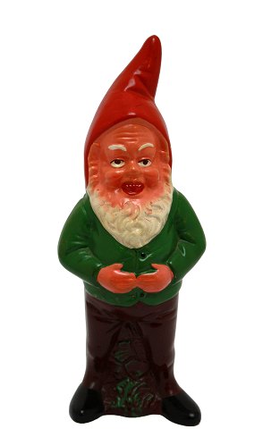 Stående terracotta nisse