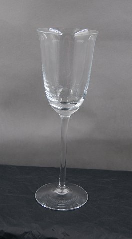 Eclair crystal glassware by Holmegaard, Denmark. Red wine  glasses 23cm