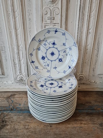 B&G Blue Fluted lunch plate no. 26 - 326 - 21,5 cm.