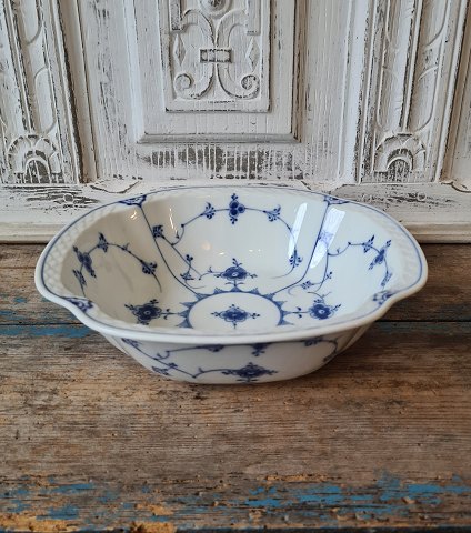 B&G Blue Fluted large bowl no. 43 - 313