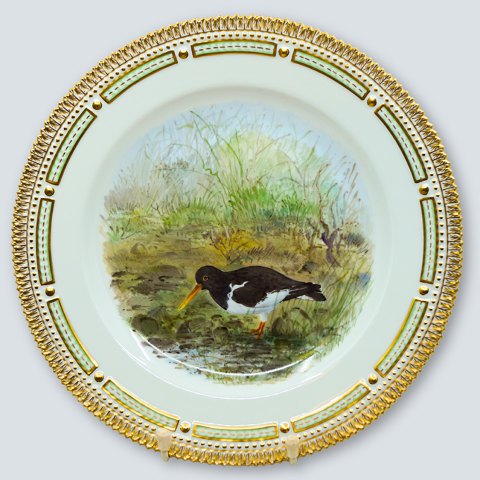 Royal Copenhagen, Flora Danica Animal; Dinnerplate 25,5 cm No 3549