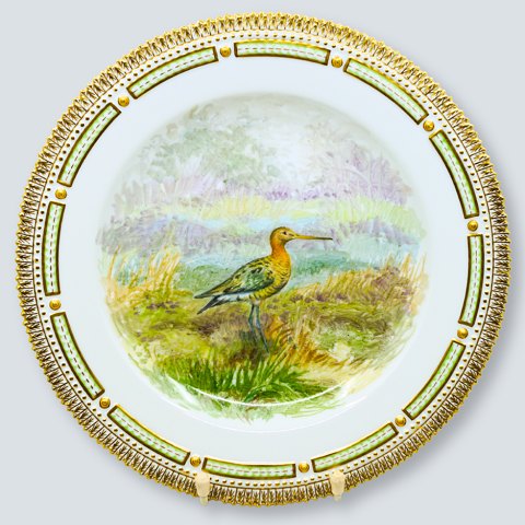 Royal Copenhagen, Flora Danica Animal; Dinnerplate 25,5 cm No 3549