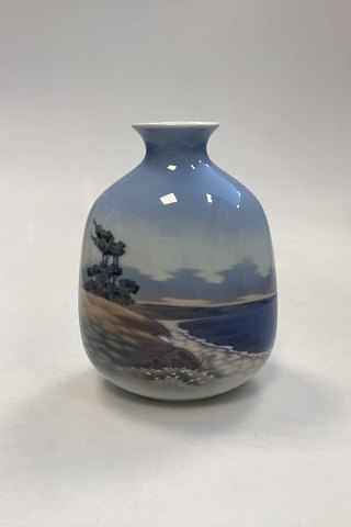 Lyngby Porcelæn Vase med Landskab No. 150-2/94