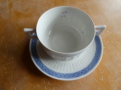 vare nr: po-Blå Vifte bouillonkop 11565