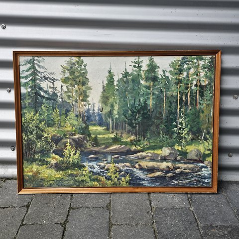 E Thorbjørn maleriSommer50x71 cm