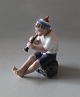 Dahl Jensen figurine1218 Boy with Trumpet (DJ) 14 cm