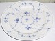 Kgl. Porcelæn Musselmalet riflet Spisetallerkener No 175