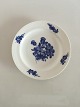 Royal Copenhagen Blå Blomst Flettet Frokosttallerken No. 8095