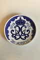Royal Copenhagen Mindeplatte fra 1923 RC-CM210