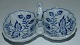 Meissen Blue Onion Pattern Saltcellar