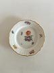 Royal Copenhagen Fuld Saksisk Blomst Kagetallerken No 1626