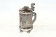 Cover mugs, Silverplate