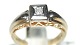 Gold ring with Brilliant 14 Carat
Size 55