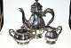 Kaffeservice sølv 1940