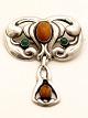 Art Nouveau brooch sold