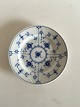 Royal Copenhagen Musselmalet Riflet Tallerken No 617
