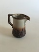 Bing & Grondahl Stoneware Mexico Creamer No 303