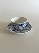Royal Copenhagen Musselmalet Halvblonde Kop og Underkop No 713