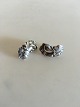 Georg Jensen Sterling Sølv Øre Klips No 50A