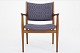 Hans J. Wegner / Johannes Hansen
JH 513 - Reupholstered armchair in teak w. Ophlaine Carchemire Orage from 
Hermés
Good, used condition
5 pcs. på lager
