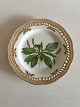 Royal Copenhagen Flora Danica Pierced Luncheon Plate No 20/3554