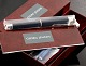 Georg Jensen Sterling Silver Blue Fountain Pen - Medium Gold Nip