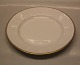 Palace 8549-1535 Dinner plate 25.5 cm (625) - Palads Royal Copenhagen White 
Angular pattern with double gold trim