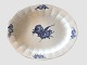 Oval dish no. 8540, first sorting 
Royal Copenhagen
Length: 41 cm
Width: 32,5 cm
