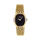 Patek Philippe Golden Ellipse mit Zifferblatt aus Onyx. Armband und Gehäuse aus 
18kt Gold mit Diamanten. Ref. 4307. Zifferblatt: 2,5x2,1cm. Länge Armband: 
18,5cm
