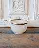 1800s sugar bowl in white opaline.