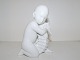 Hvid Bing & Grøndahl figurHavbarn med søhest