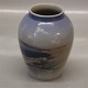 Lyngby Porcelain 74--1-79 R Lyngby Vase with landscape 10 cm
