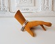 Vintage block bracelet in silver