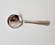 Double ribbed serving spoon in silver 17 cm.