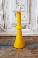 Holmegaard yellow Carnaby vase 21.5 cm.